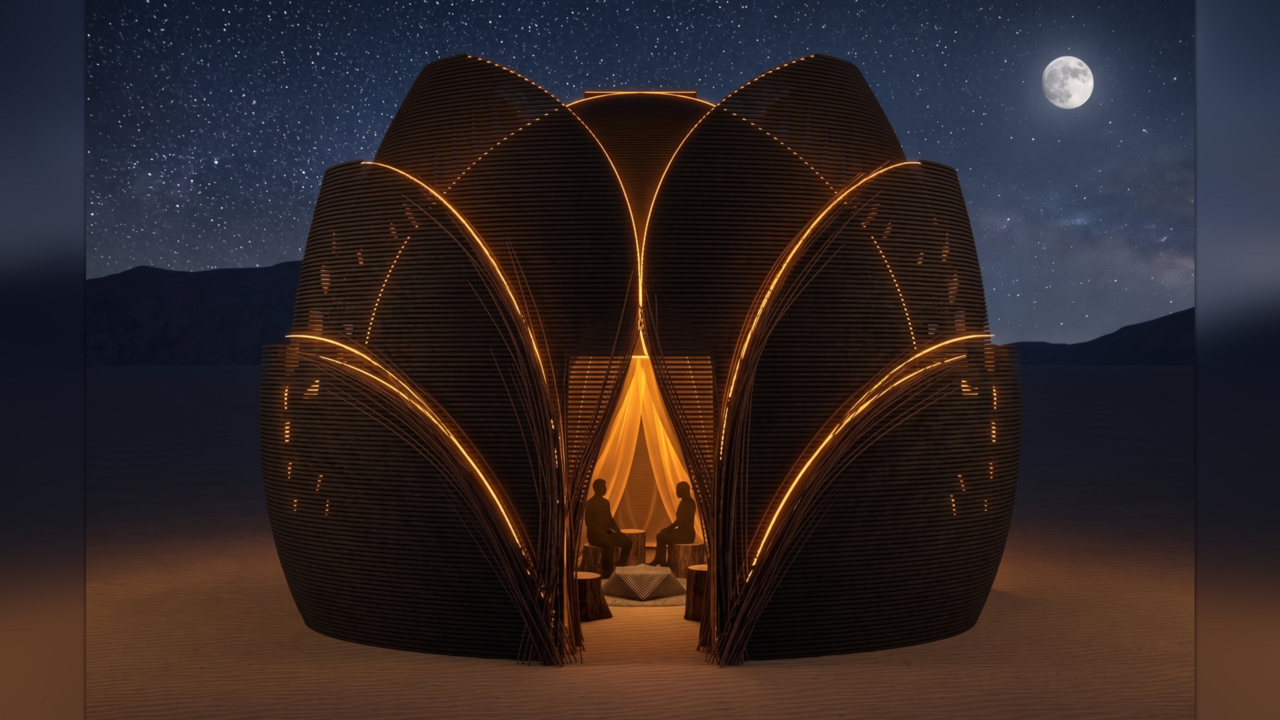 Sanctuary of the Silent Star — Burning Man 2026 project artwork